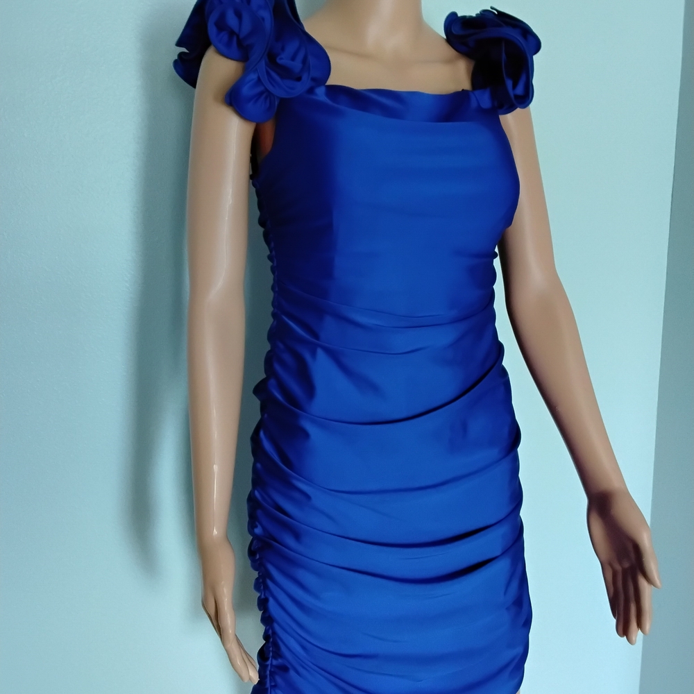 Darling Vibrant Blue Dress